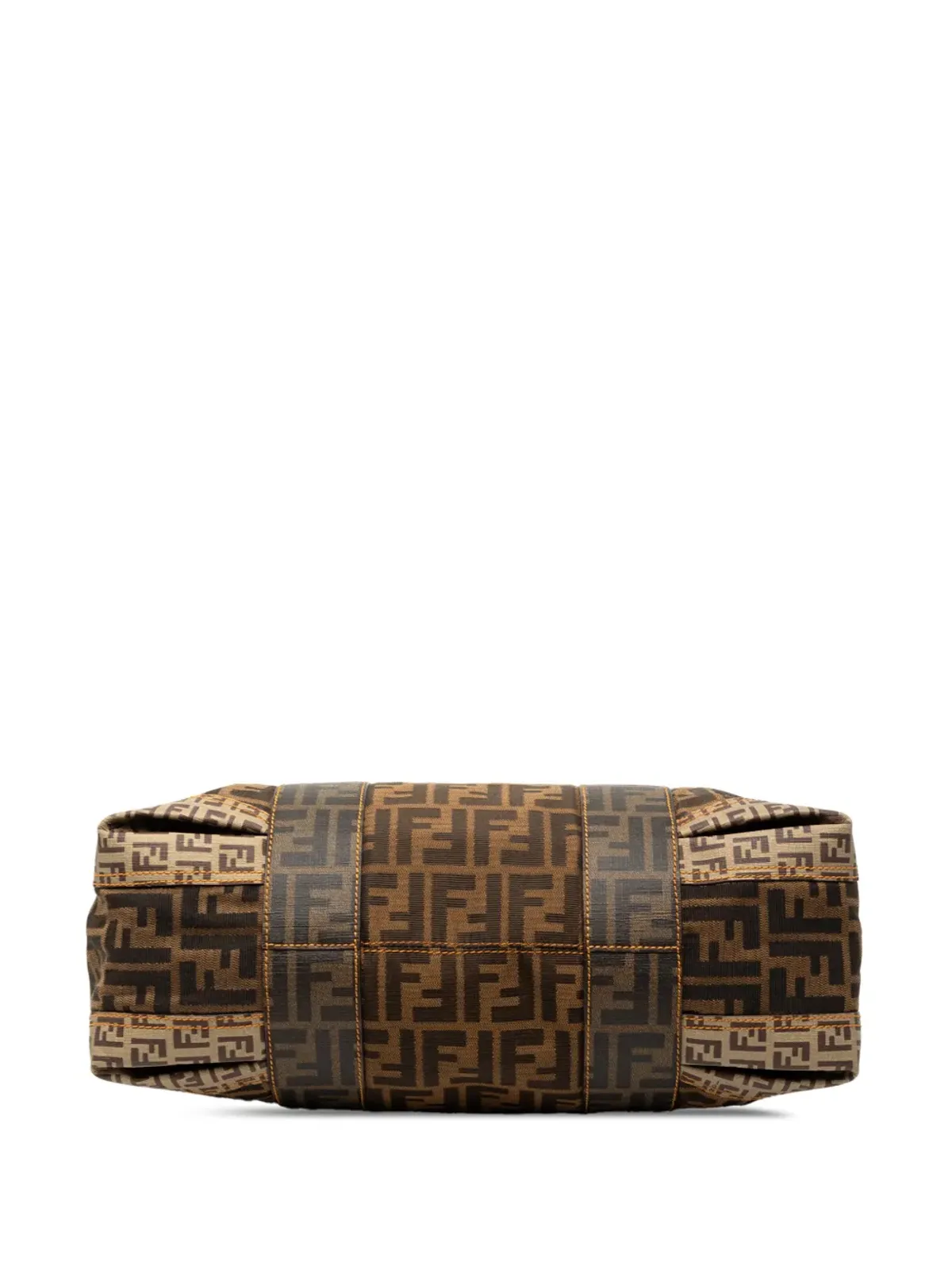 Fendi Pre-Owned Zucca キャンバス・ミックスドメディア トートバッグ - 画像4