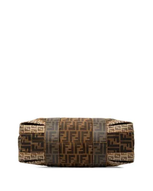 Fendi Pre-Owned Zucca キャンバス・ミックスドメディア トートバッグ - サムネイル4