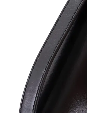 Celine Pre-Owned Besace Triomphe Shoulder Bag Leather Small crossbody bag - Black - サムネイル5