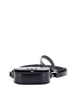 Celine Pre-Owned Besace Triomphe Shoulder Bag Leather Small crossbody bag - Black - サムネイル4