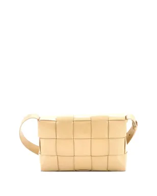 Bottega Veneta Pre-Owned カセット Maxi Intrecciato パテント クロスボディバッグ - Neutrals - サムネイル2