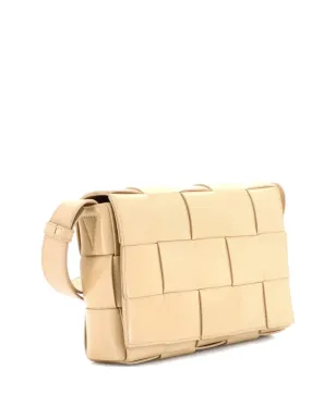Bottega Veneta Pre-Owned カセット Maxi Intrecciato パテント クロスボディバッグ - Neutrals - サムネイル3