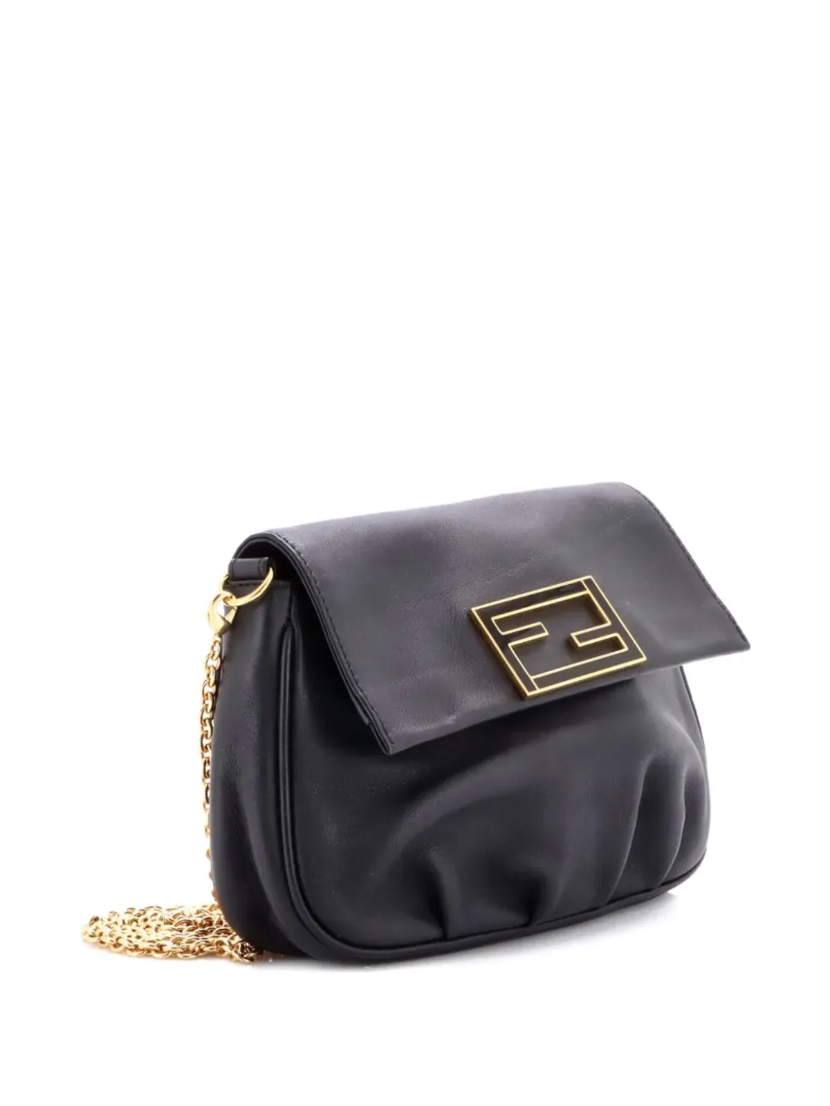 Fendi Pre-Owned Fendista Pochette レザー クロスボディバッグ - 画像3