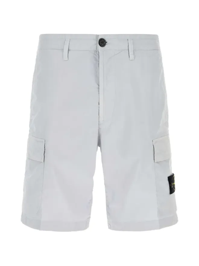 Stone Island Stone Island ボタン付きカーゴショーツの商品画像