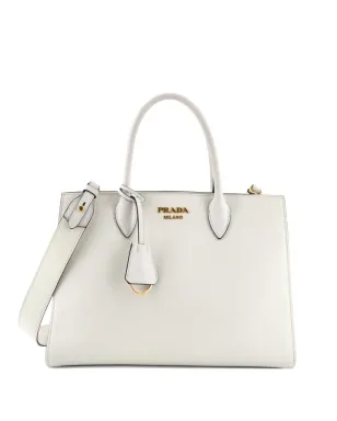 Prada Pre-Owned サイドプリーツ サフィアーノレザー トートバッグ - サムネイル1