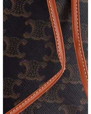 Celine Clara Triomphe コーテッドキャンバス バケットバッグ - サムネイル5