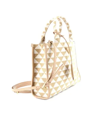 Prada Pre-Owned Symbole Shopper Jacquard 小型トートバッグ - サムネイル4