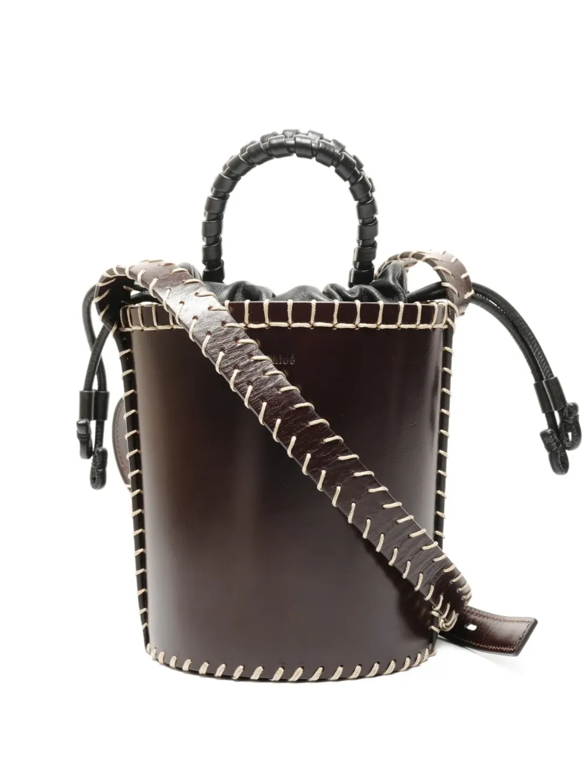 Chloé Pre-Owned ミニ Louela ハンドバッグ - Brown - 画像1