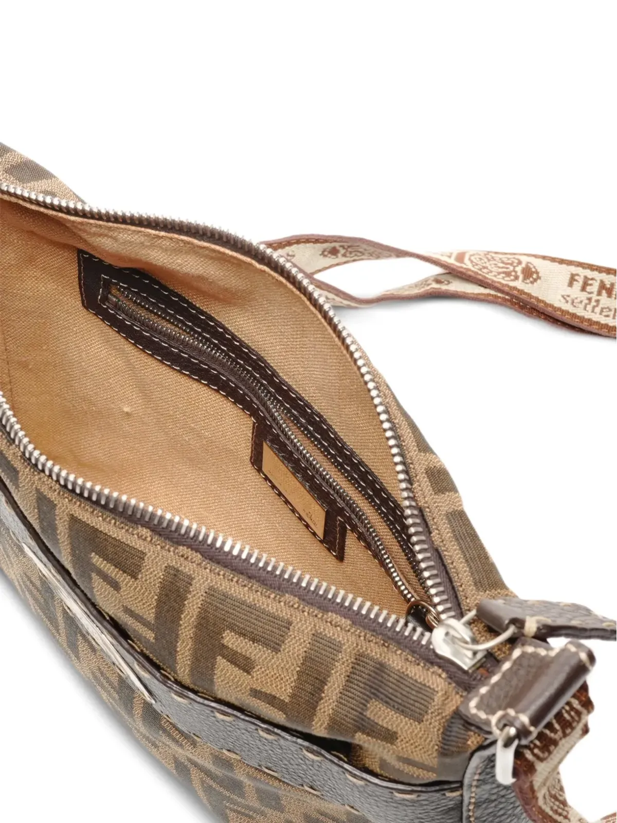 Fendi Pre-Owned zuccaショルダーバッグ - 画像5