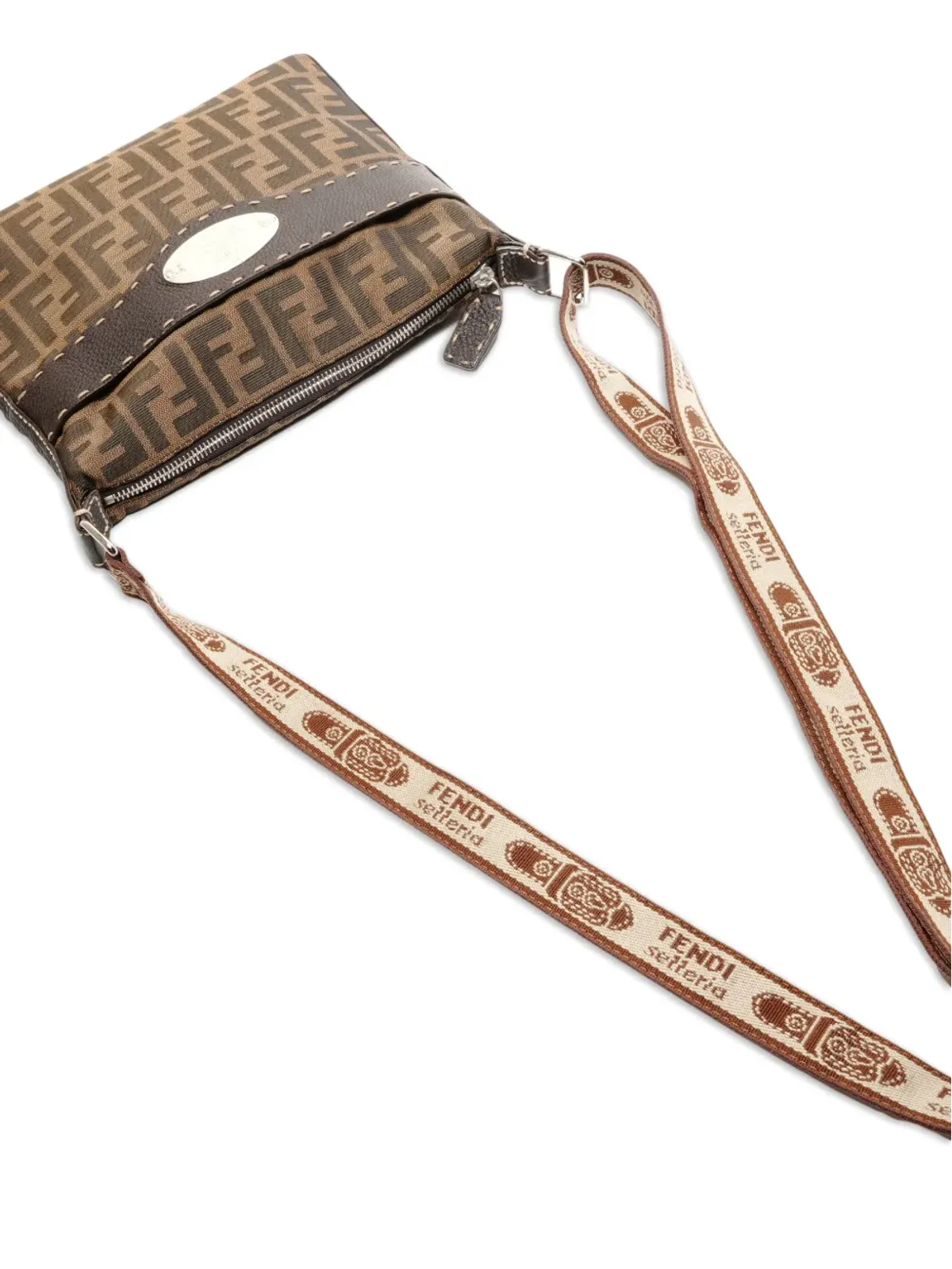Fendi Pre-Owned zuccaショルダーバッグ - 画像3