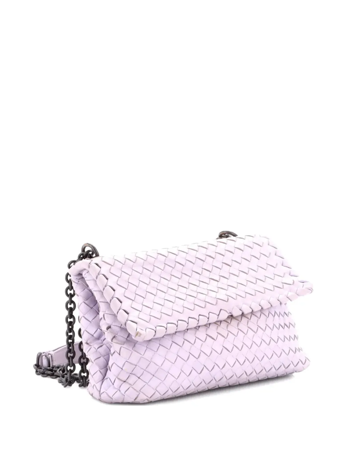 Bottega Veneta ビンテージ Olimpia Intrecciato Nappa クロスボディバッグ - 画像3