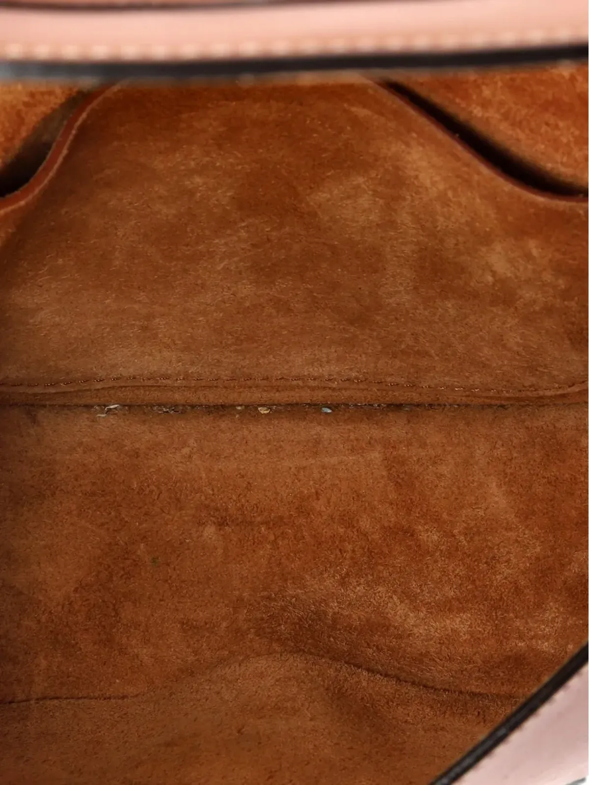 Celine Pre-Owned キュイール・トリオンフ・フォルコ バッグ レザー クロスボディバッグ ブラウン - 画像5