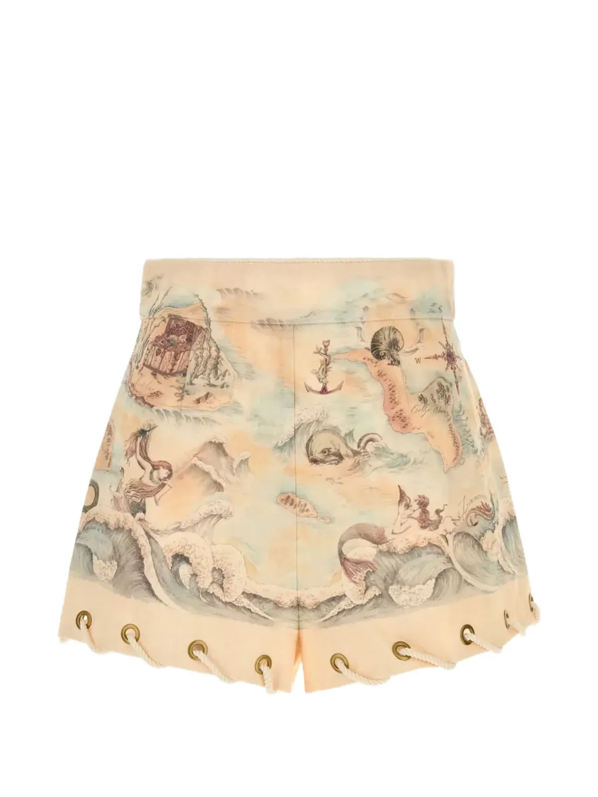 ZIMMERMANN リベリオン プリントショーツ - 画像1