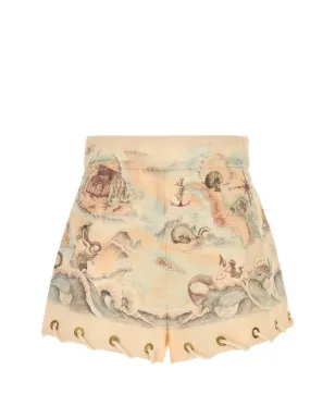 ZIMMERMANN リベリオン プリントショーツ - サムネイル1