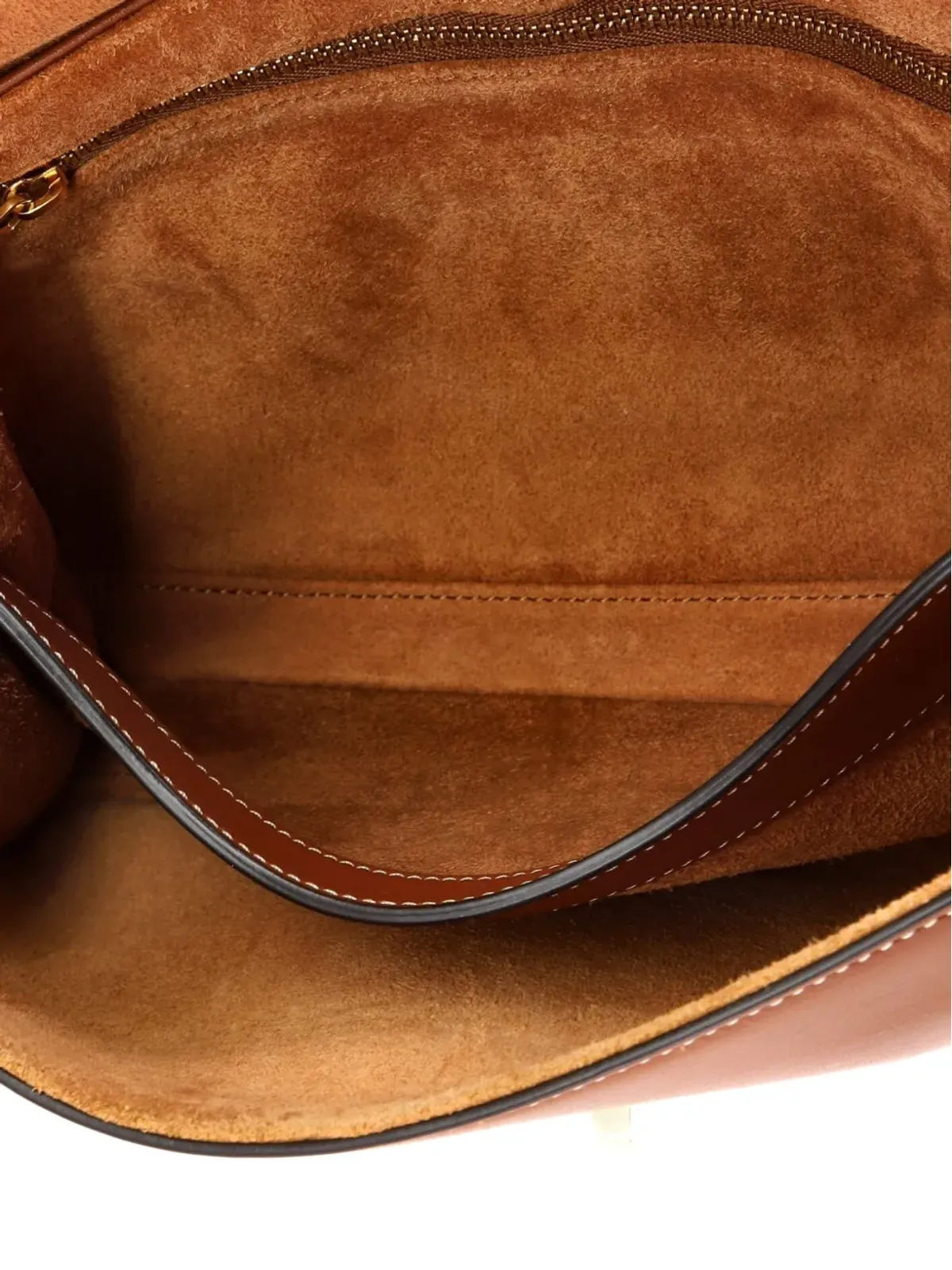 Celine Pre-Owned セリーヌ プレオウンド ソフト カーフスキン ショルダーバッグ - 画像5