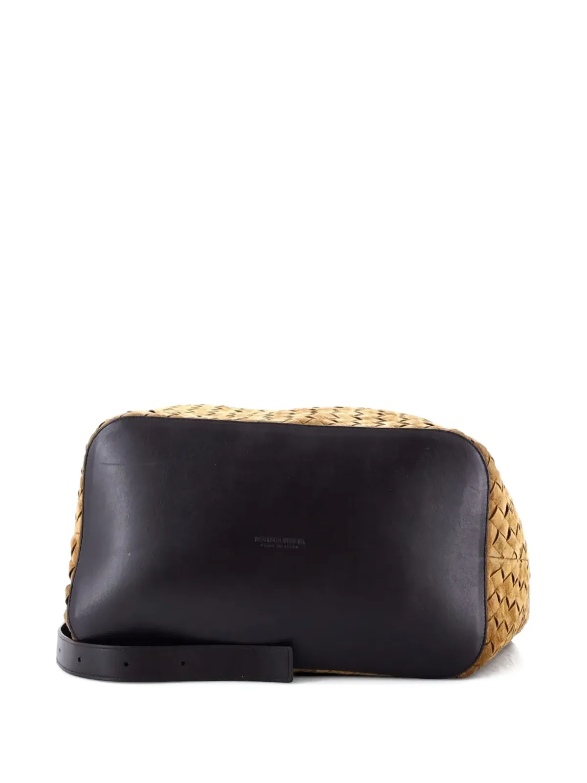 Bottega Veneta パッセンジャー バッグ イントレチャート スエード 大型 クロスボディバッグ - 画像4