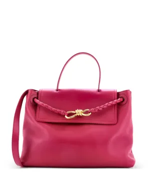 Bottega Veneta Pre-Owned Ciao Ciao トップハンドルバッグ レザー Intrecciatoディテール ミディアム サッチェル - サムネイル1