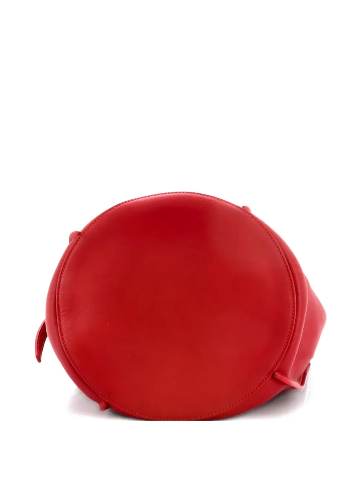 Celine Pre-Owned ロングストラップ ビッグバッグ レザー バケットバッグ - レッド - 画像4