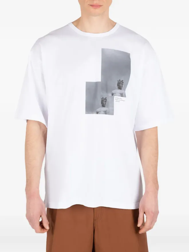 Société Anonyme Société Anonyme Il Biancone グラフィックTシャツの商品画像