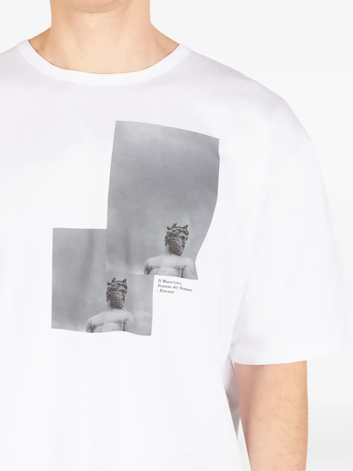 Société Anonyme Il Biancone グラフィックTシャツ - 画像5