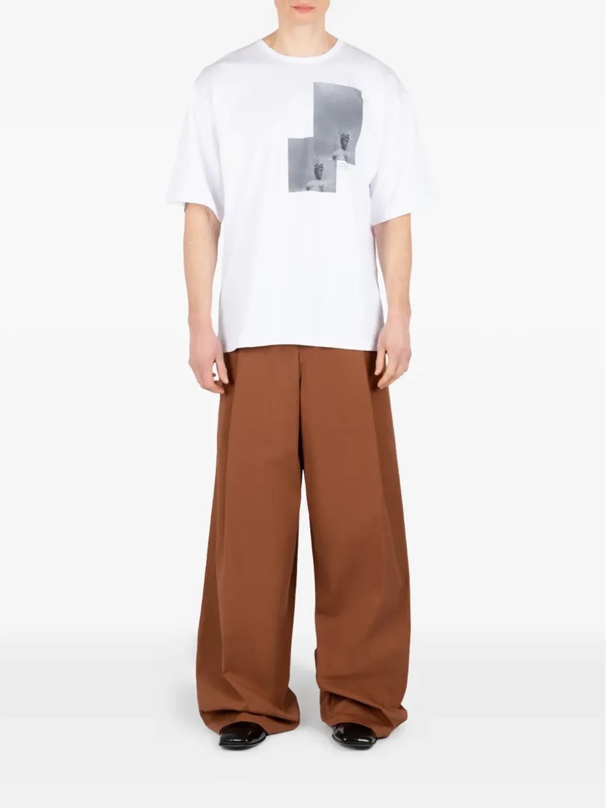 Société Anonyme Il Biancone グラフィックTシャツ - 画像2