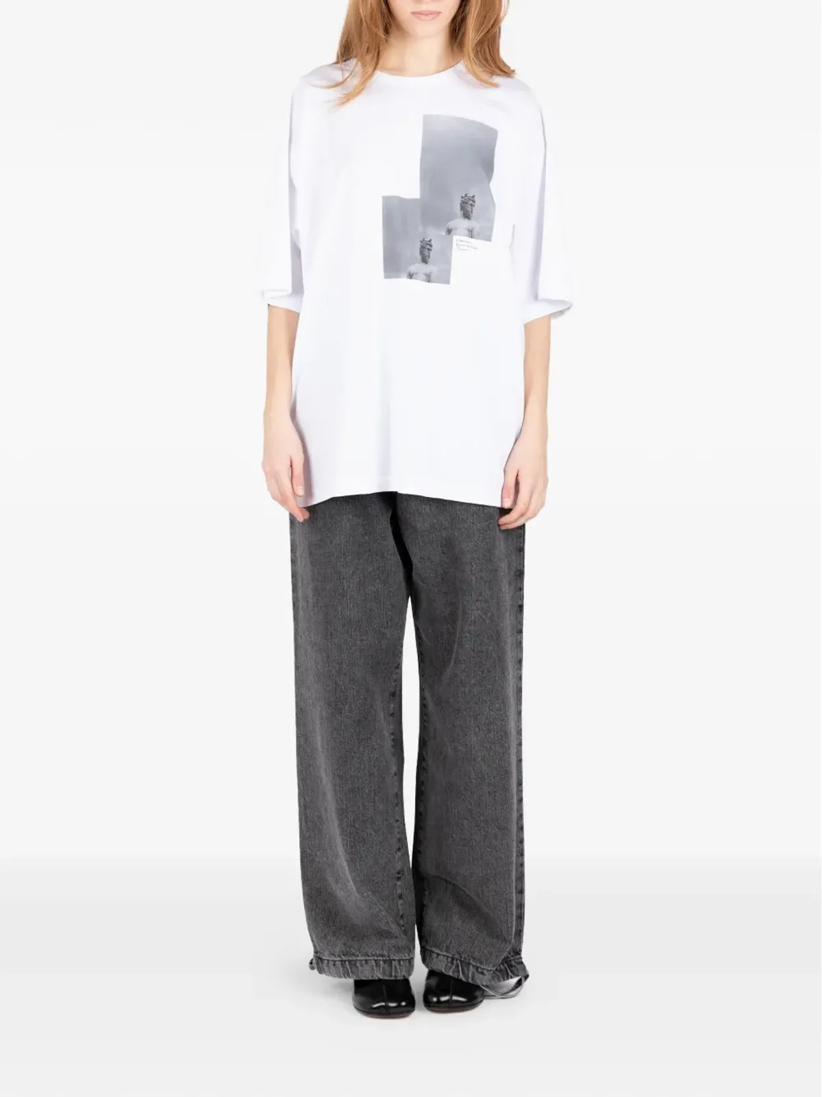 Société Anonyme Il Biancone グラフィックTシャツ - 画像3