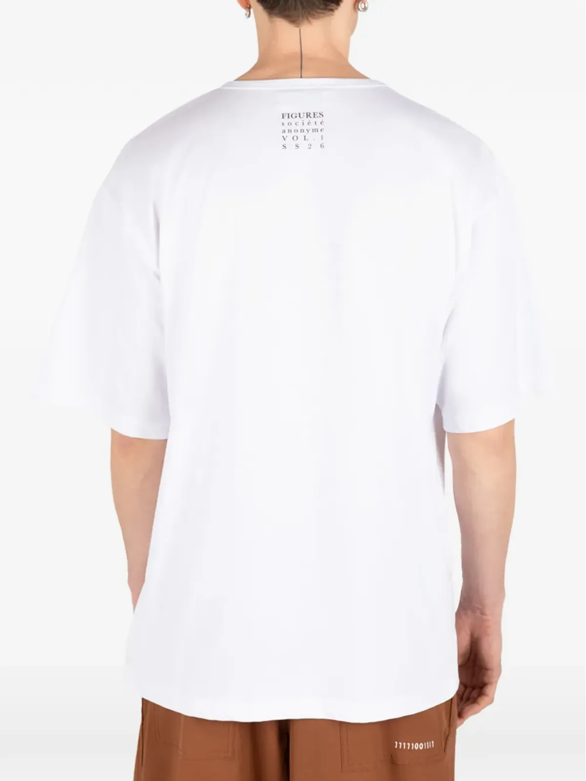 Société Anonyme Il Biancone グラフィックTシャツ - 画像4