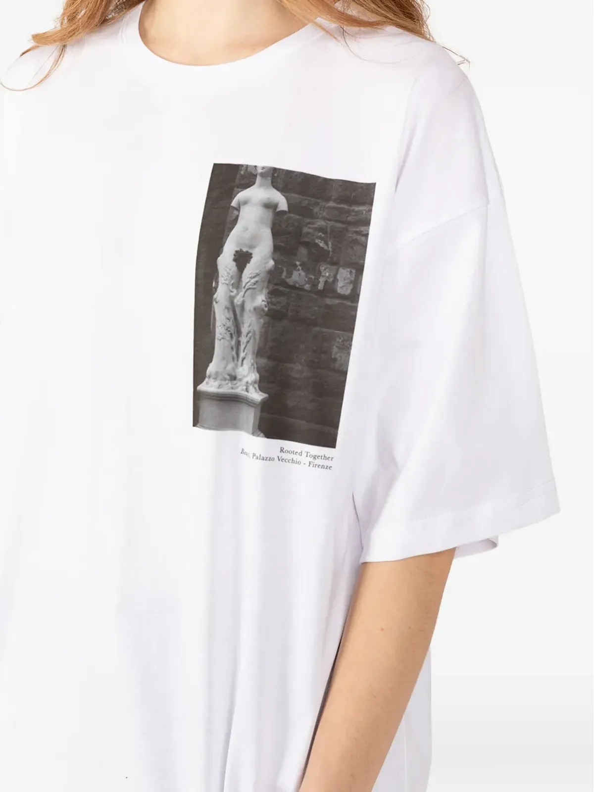 Société Anonyme Rooted Together グラフィックTシャツ（ホワイト） - 画像5