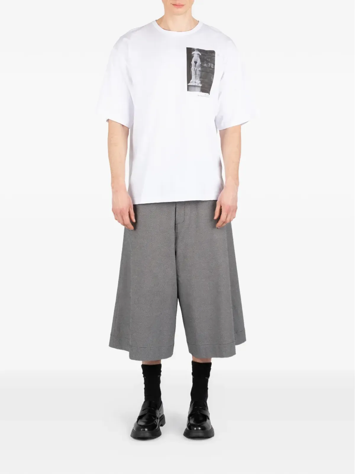 Société Anonyme Rooted Together グラフィックTシャツ（ホワイト） - 画像2