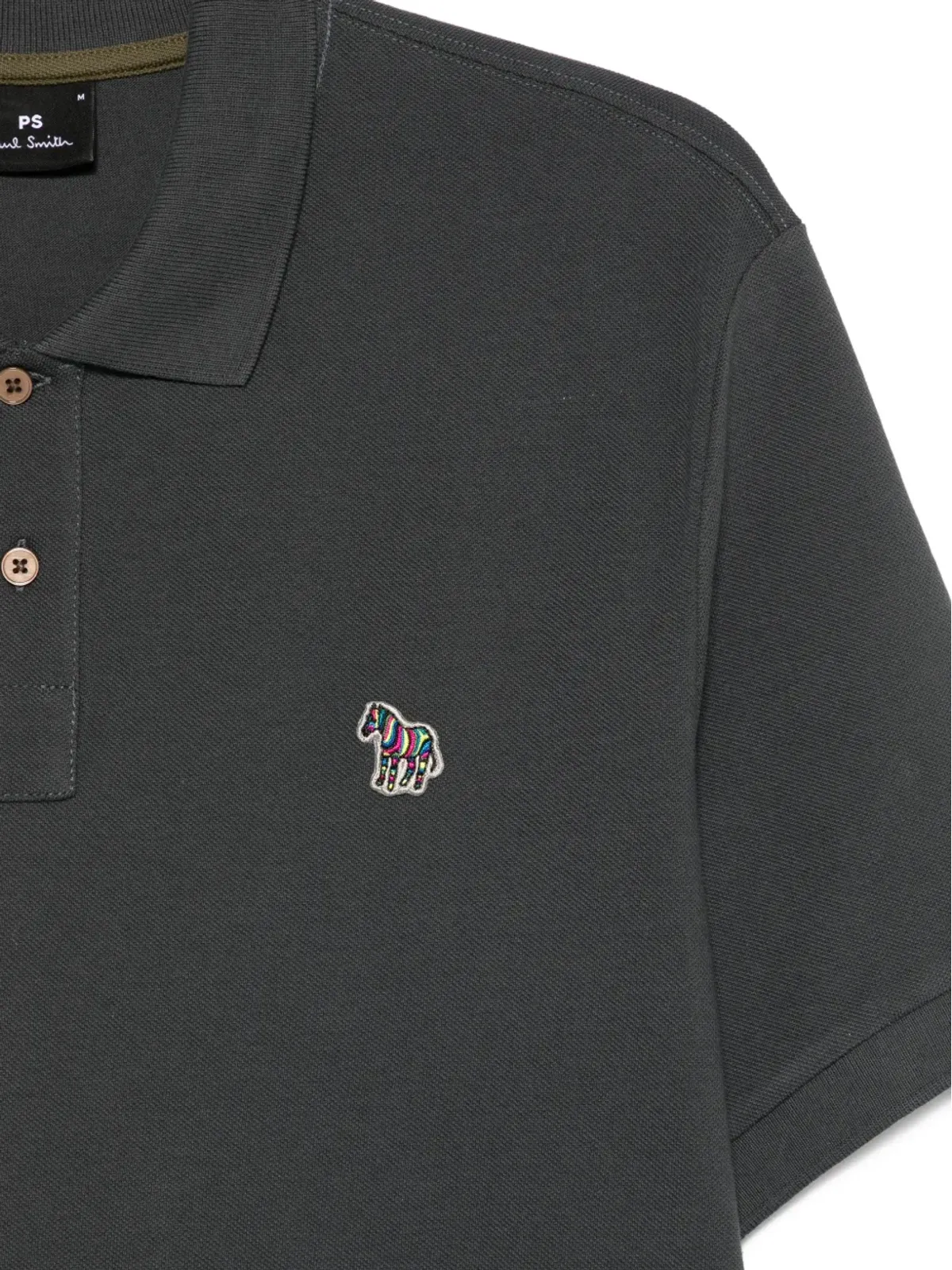 PS Paul Smith ゼブラパッチ レギュラーフィット ポロシャツ - 画像3