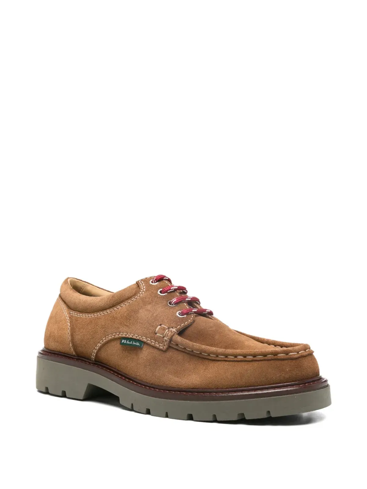 PS Paul Smith Rooster suede Derby shoes - Brown - 画像2
