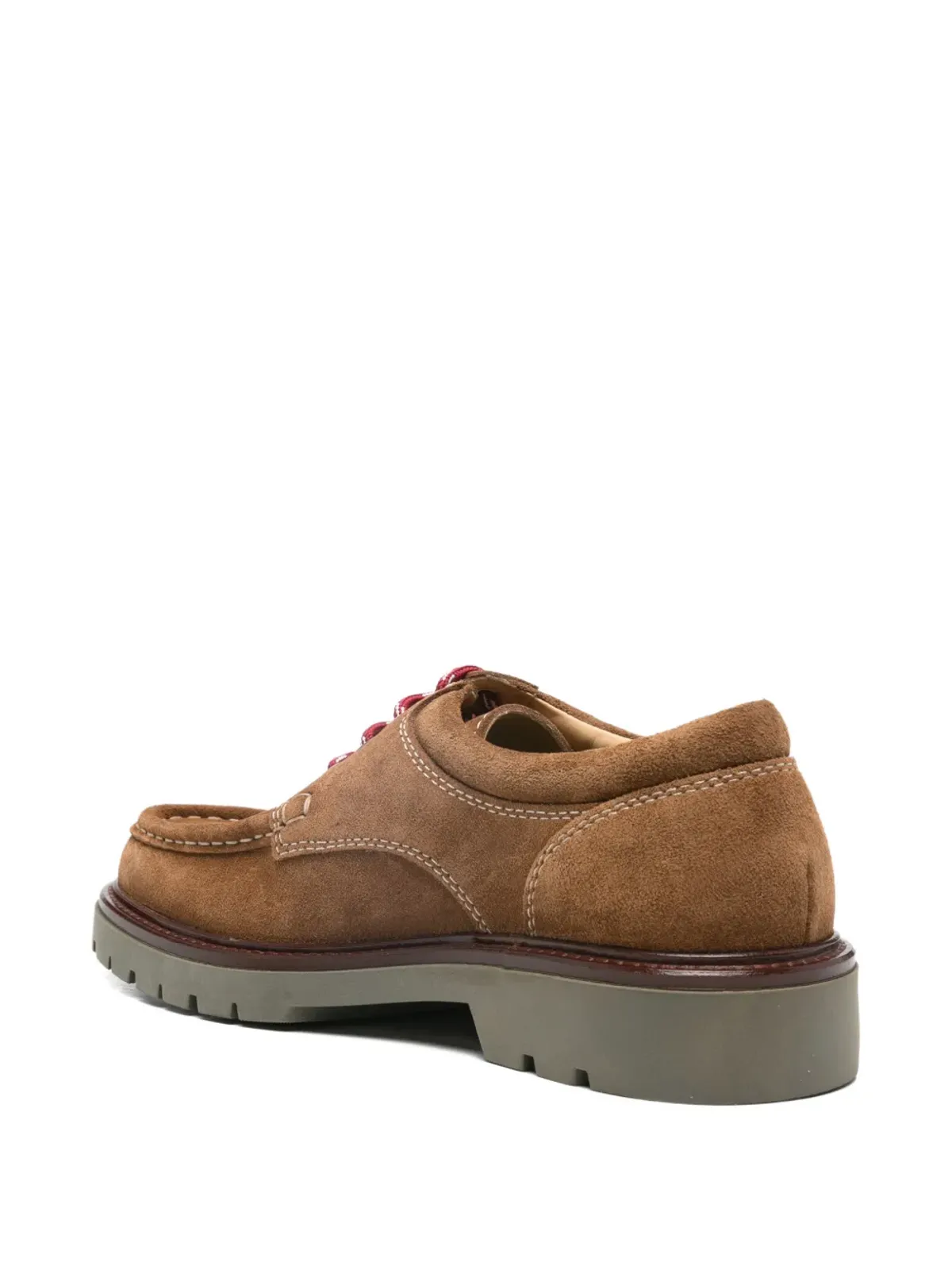 PS Paul Smith Rooster suede Derby shoes - Brown - 画像3