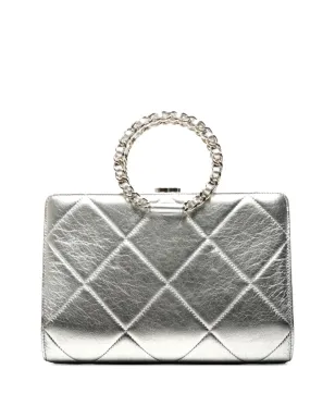 CHANEL Pre-Owned In The Loop キルティング トートバッグ - シルバー - サムネイル1