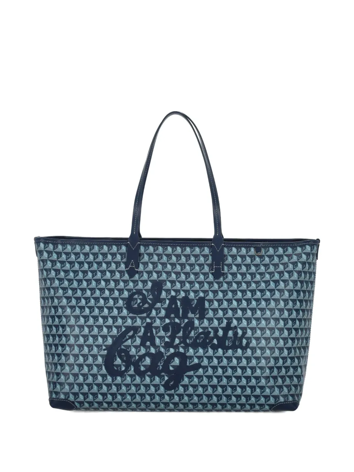 Anya Hindmarch プリント柄ハンドル付きショルダーバッグ - 画像1