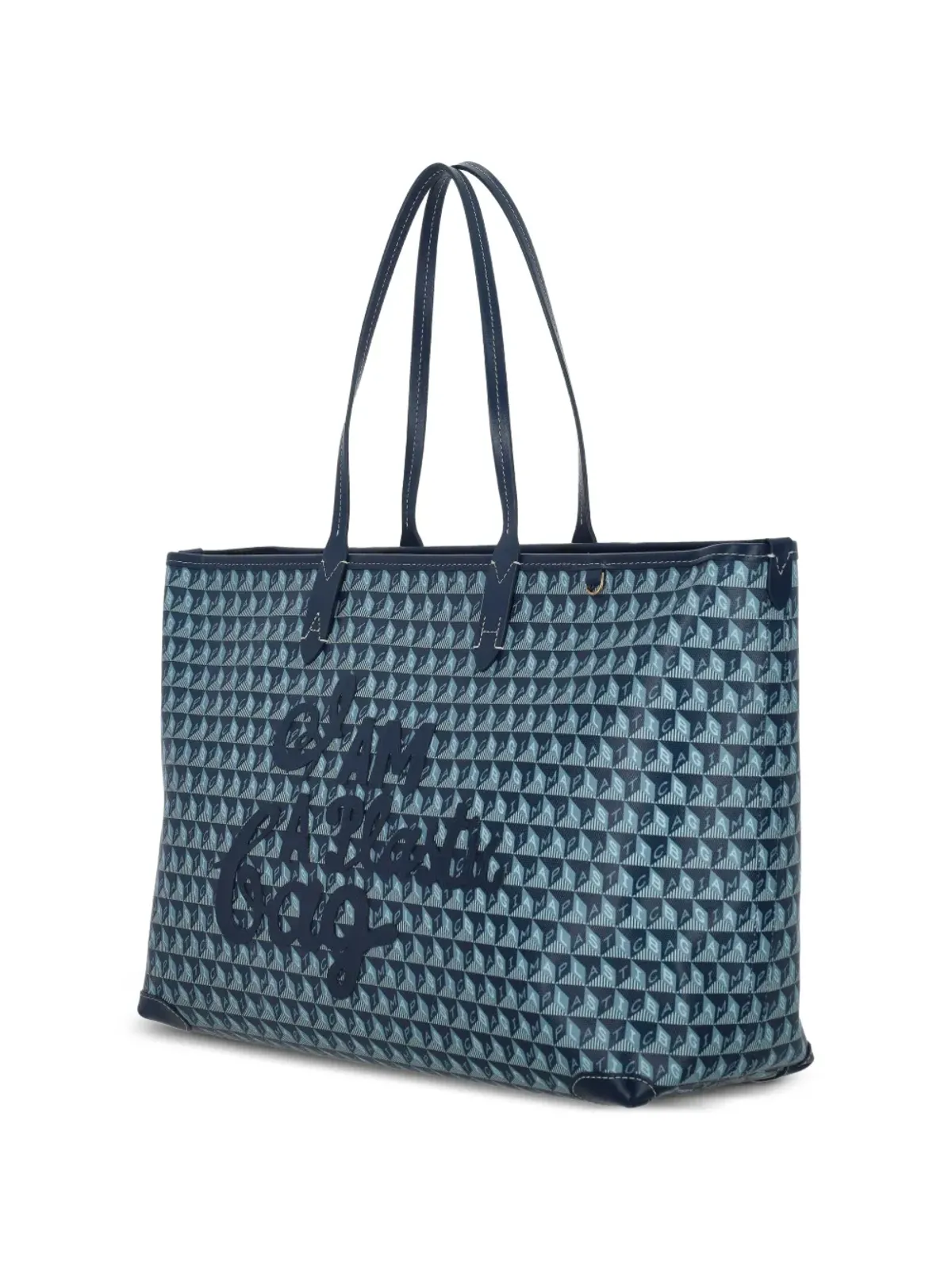 Anya Hindmarch プリント柄ハンドル付きショルダーバッグ - 画像3