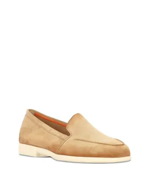 Santoni アーモンドスエード ローファー - サムネイル2