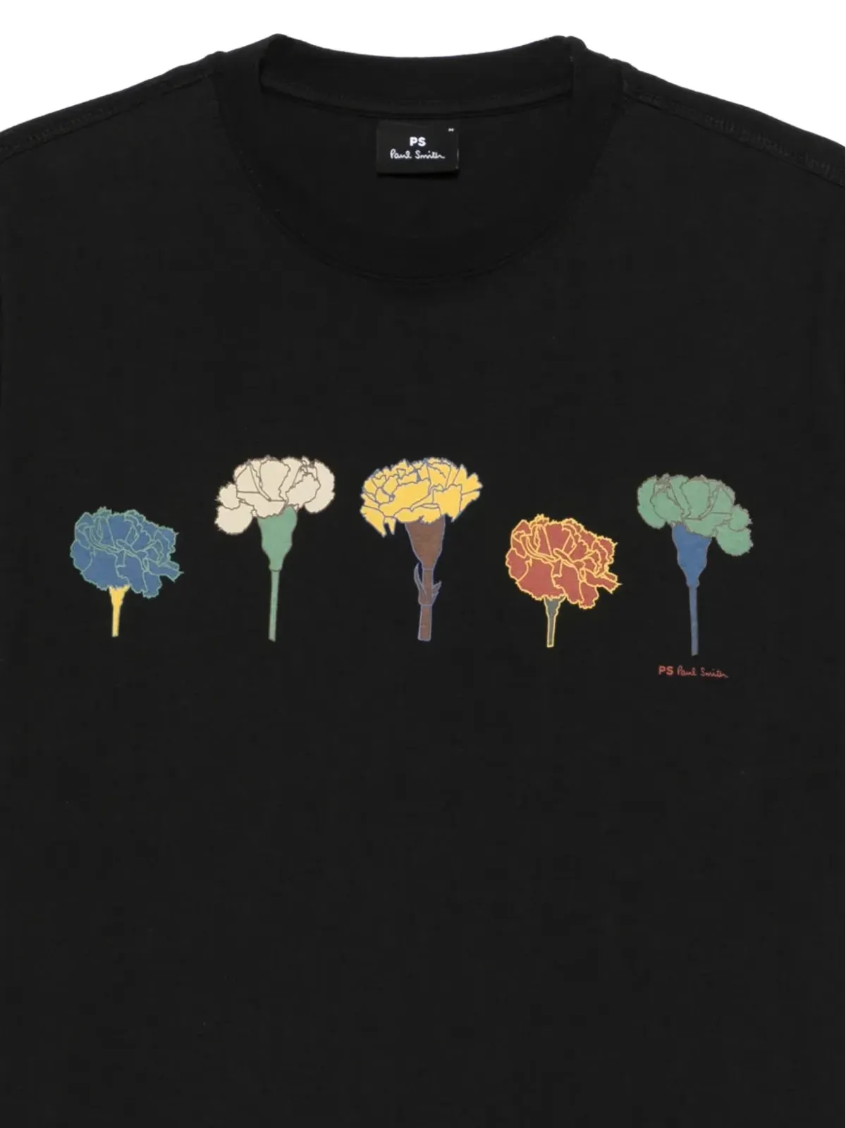 PS Paul Smith カーネーション柄 半袖Tシャツ - 画像3
