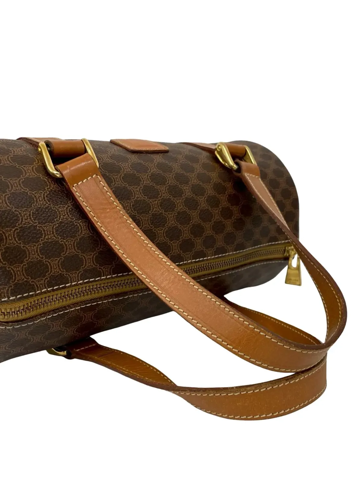 Celine Pre-Owned ボストンバッグ（マカダム・コーテッドキャンバス） - 画像2
