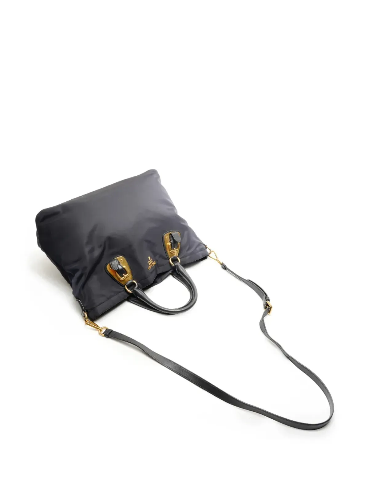 Prada Pre-Owned 2010s ツーウェイ・トートバッグ ブルー - 画像4