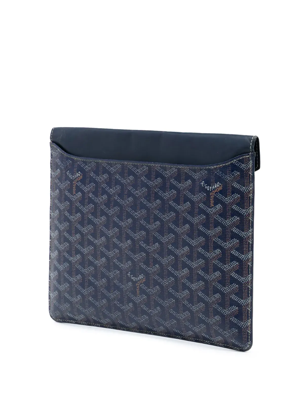 Goyard ビンテージ 2018 Goyardine Camondo II クラッチバッグ - ブルー - 画像3