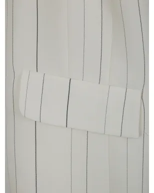 Semicouture striped button waistcoat - Neutrals - サムネイル3