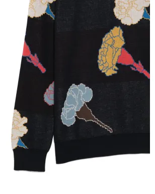 PS Paul Smith カーネーション花柄 クルーネック セーター - サムネイル3