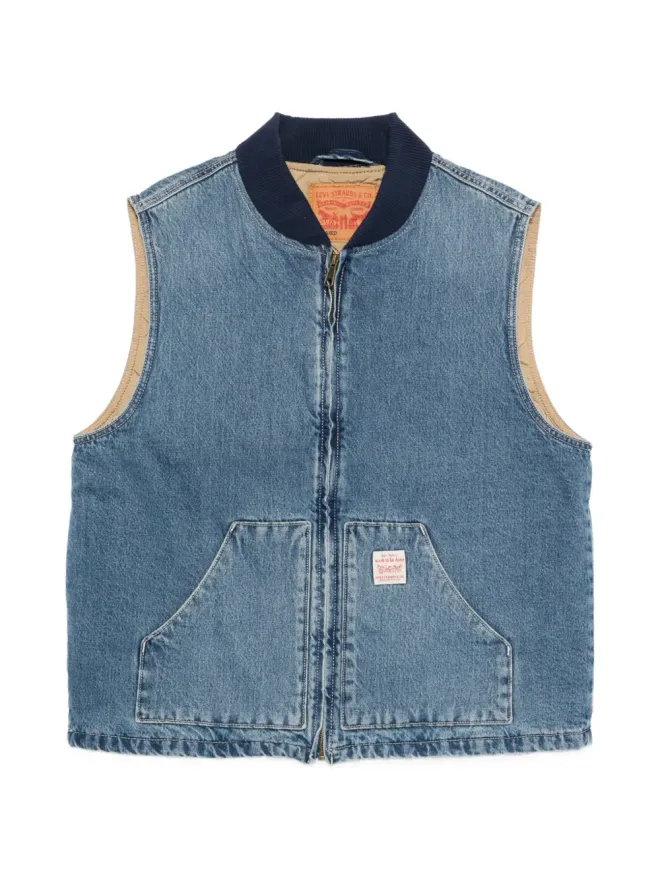 LEVI'S Levi's ジップアップ ノースリーブ ジレの商品画像