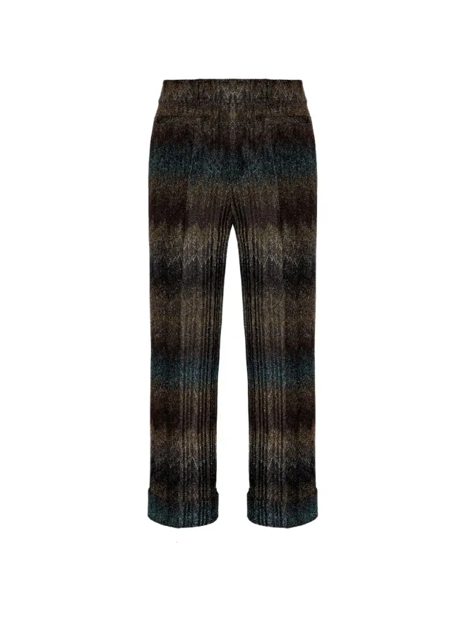 Missoni Missoni ジグザグ柄フレアパンツの商品画像