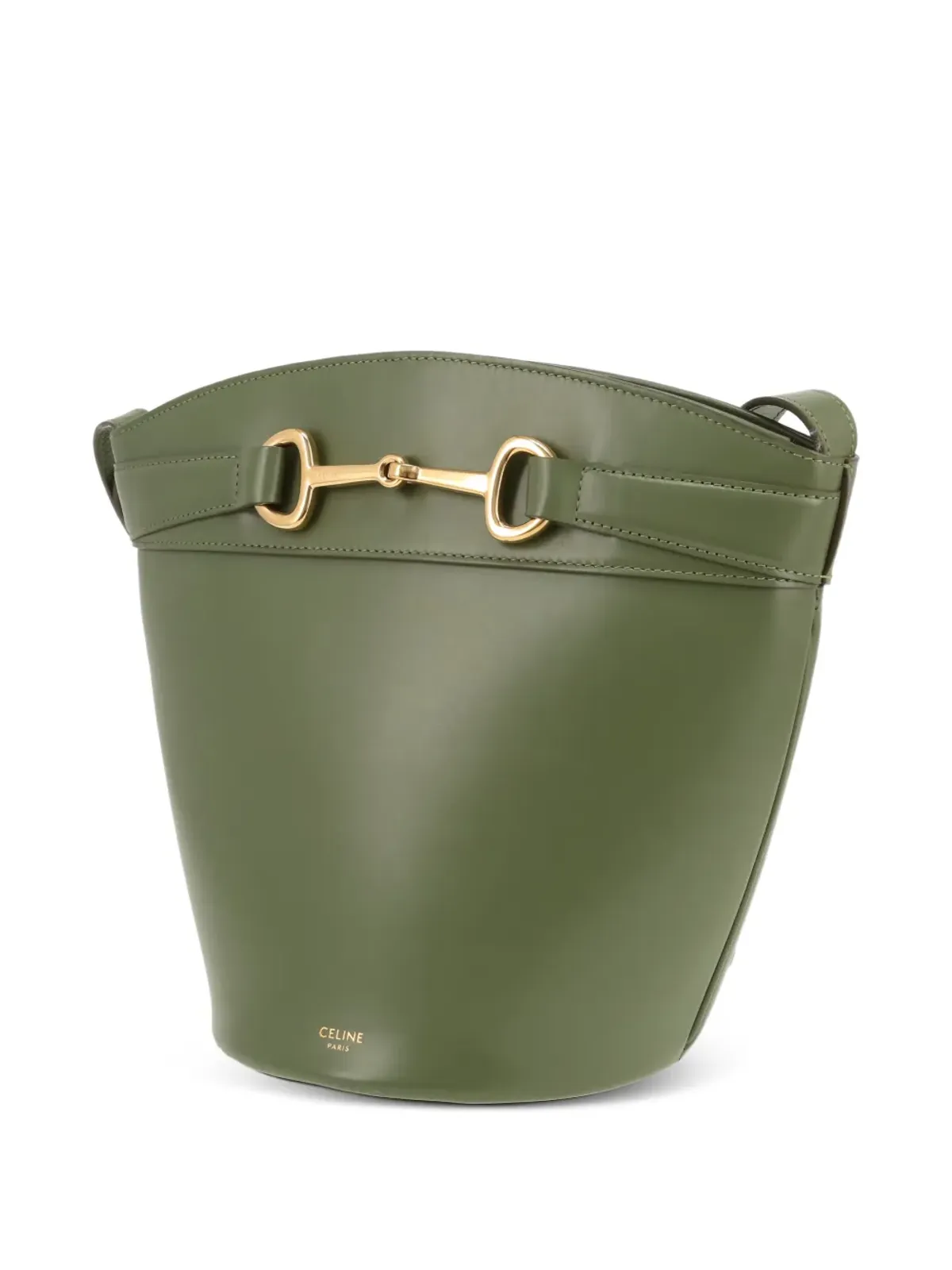 Celine ビンテージ Crécyショルダーバッグ - Green - 画像3
