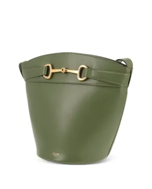 Celine ビンテージ Crécyショルダーバッグ - Green - サムネイル3