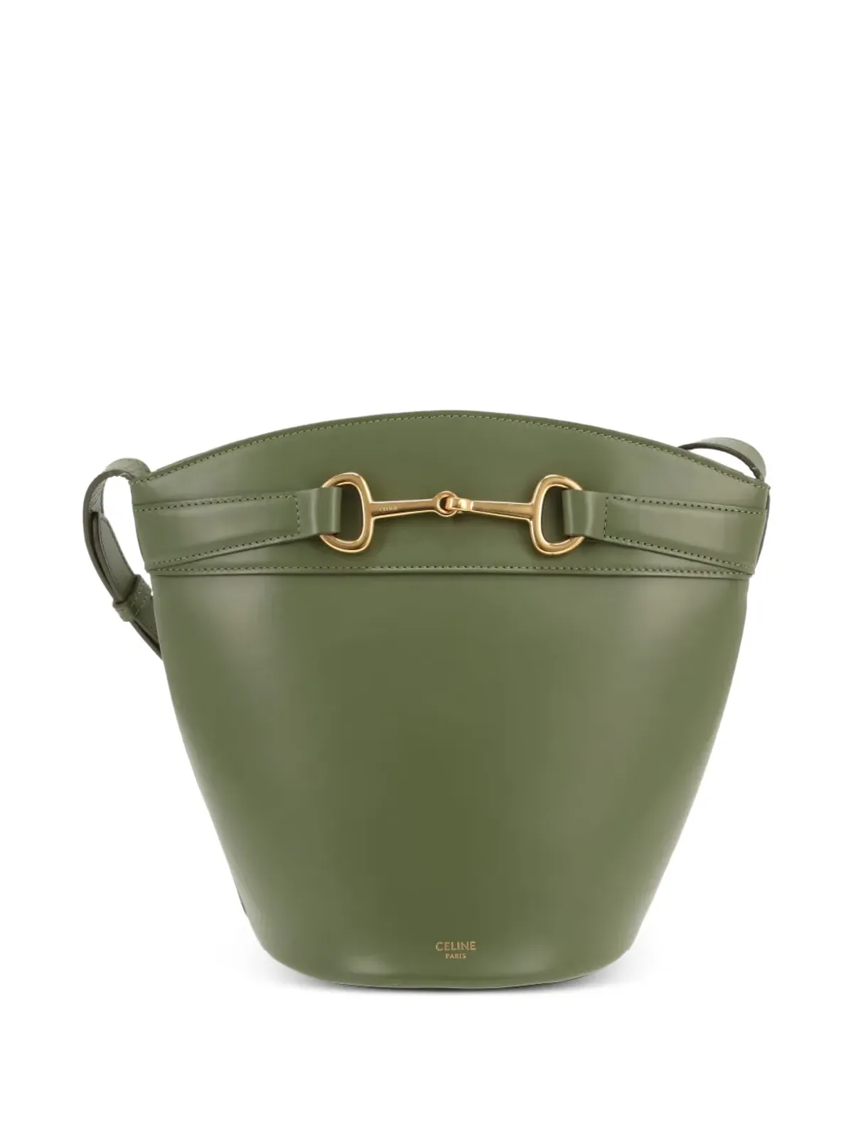 Celine ビンテージ Crécyショルダーバッグ - Green - 画像4