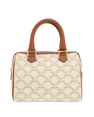 Celine ヴィンテージ 2020s ボストン Triomphe トートバッグ - Neutrals - サムネイル1