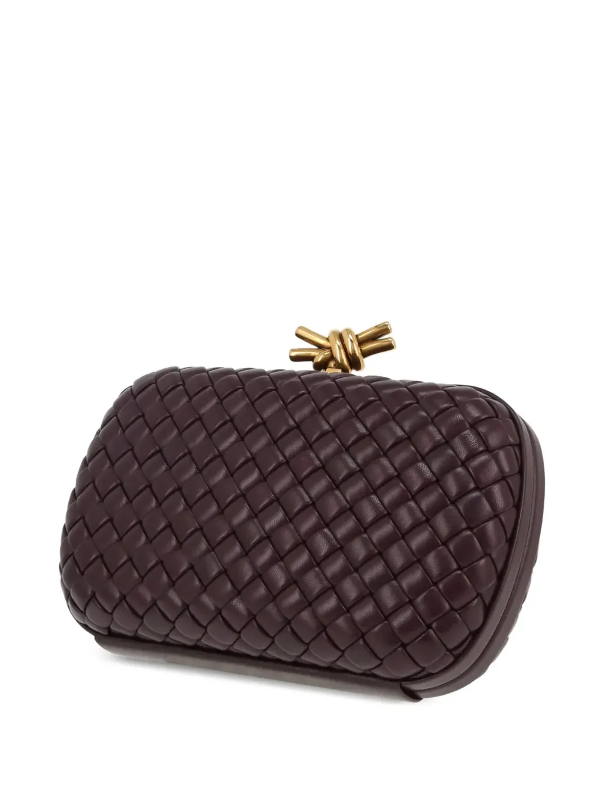Bottega Veneta Pre-Owned ノットポーチバッグ - パープル - 画像2