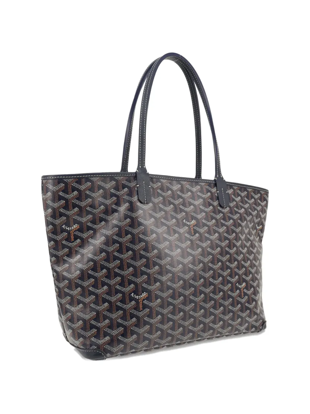 Goyard Pre-Owned アルトワ レザー トートバッグ - ブラウン - 画像4